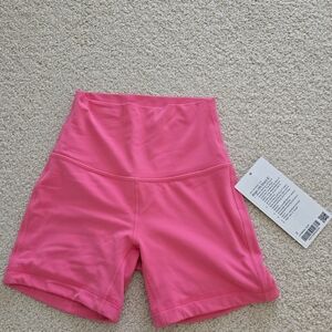 NEW Lululemon guava pink align shorts 2